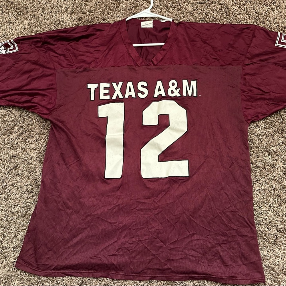 Vintage 90’s Texas A&M Aggies Football Off The Bench Jersey Size XXL